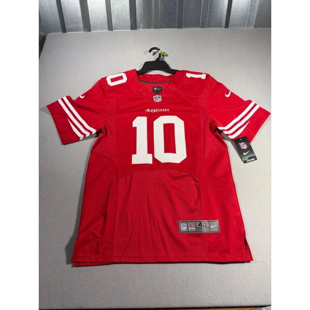 Nike San Francisco 49ers Jimmy Garoppolo 10 On-Field Jersey Mens Medium Red NEW